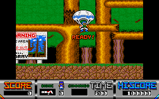Bionic Commando - NES spill - Retrospillkongen