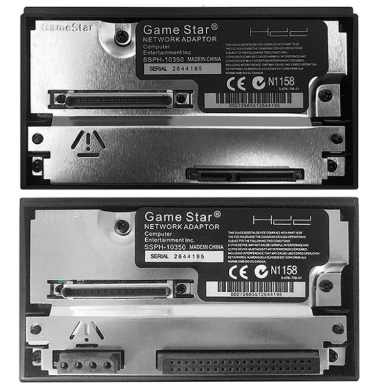 SATA/IDE-grensesnitt nettverksadapter for PS2 Fat spillkonsoll - HDD-kompatibilitet og rask lasting - Retrospillkongen