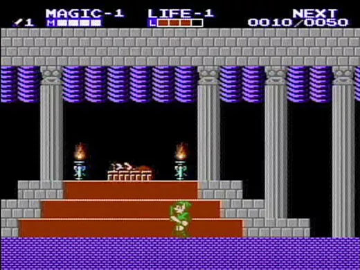 Zelda II: The Adventure of Link - NES spill - Retrospillkongen