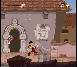 Pinocchio - SNES spill - Retrospillkongen