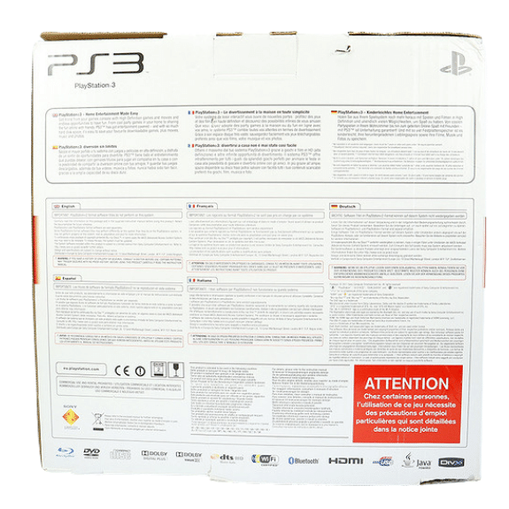 Playstation 3 ps3 Slim 160GB/GO Konsoll pakke - Retrospillkongen