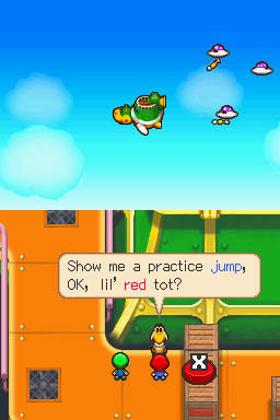 Mario and Luigi: Partners in Time - Nintendo DS spill - Retrospillkongen