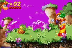 Rayman 3 - Game Boy Advance spill - Retrospillkongen