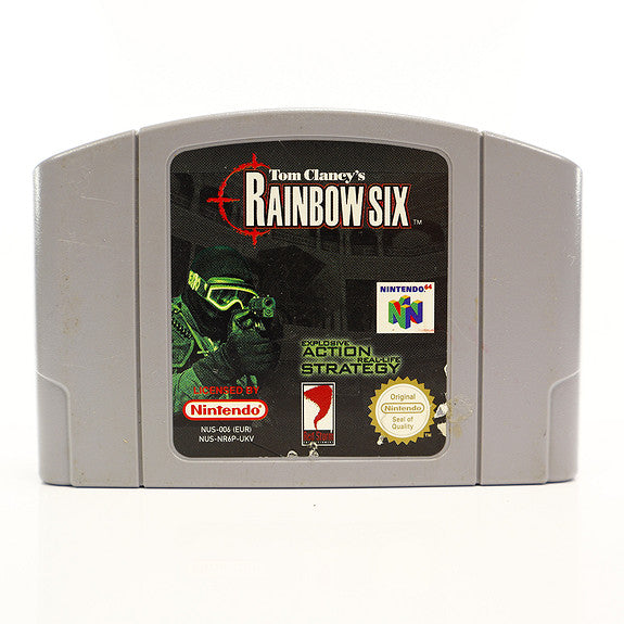 Tom Clancys Rainbow Six - N64 spill - Retrospillkongen