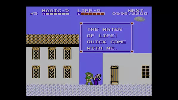 Zelda II: The Adventure of Link - NES spill - Retrospillkongen