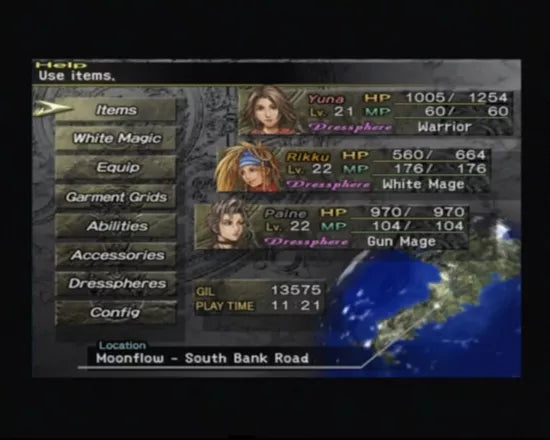 Final Fantasy X-2 - PS2 spill - Retrospillkongen