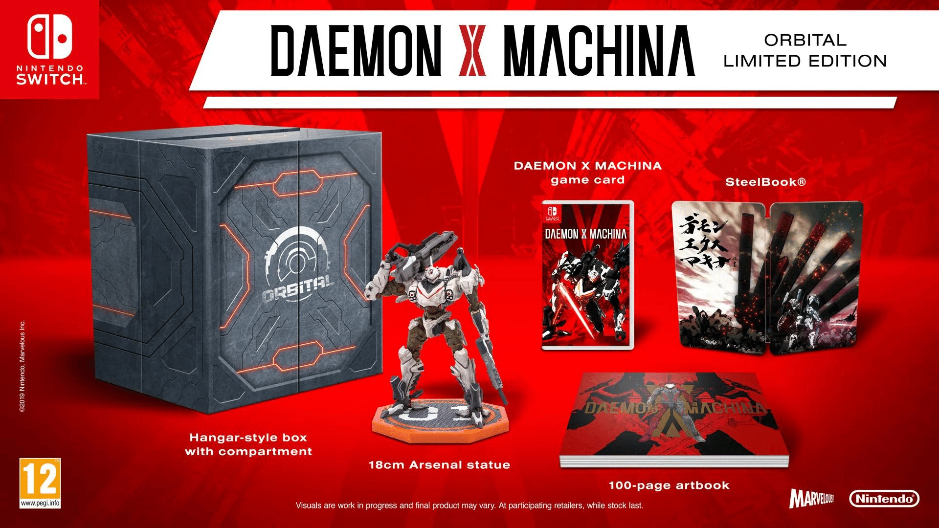 Komplett Daemon x Machina: Orbital Limited Edition - Nintendo Switch spill - Retrospillkongen