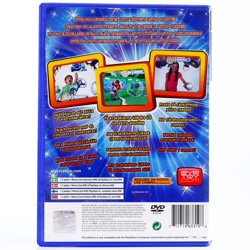 EyeToy Play: Astro Zoo - PS2 spill - Retrospillkongen