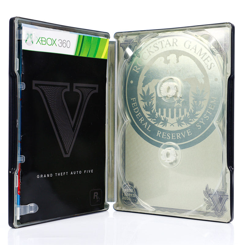 Grand Theft Auto V (Steelbook) - Kun Cover - Retrospillkongen