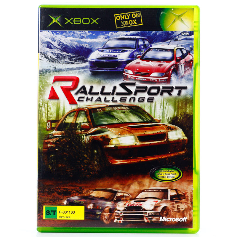 Ralli Sport Challange - Microsoft Xbox spill - Retrospillkongen