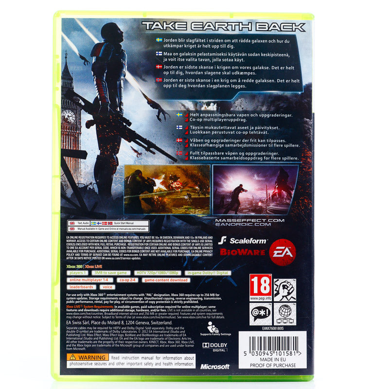 Mass Effect 3 - Xbox 360 spill - Retrospillkongen