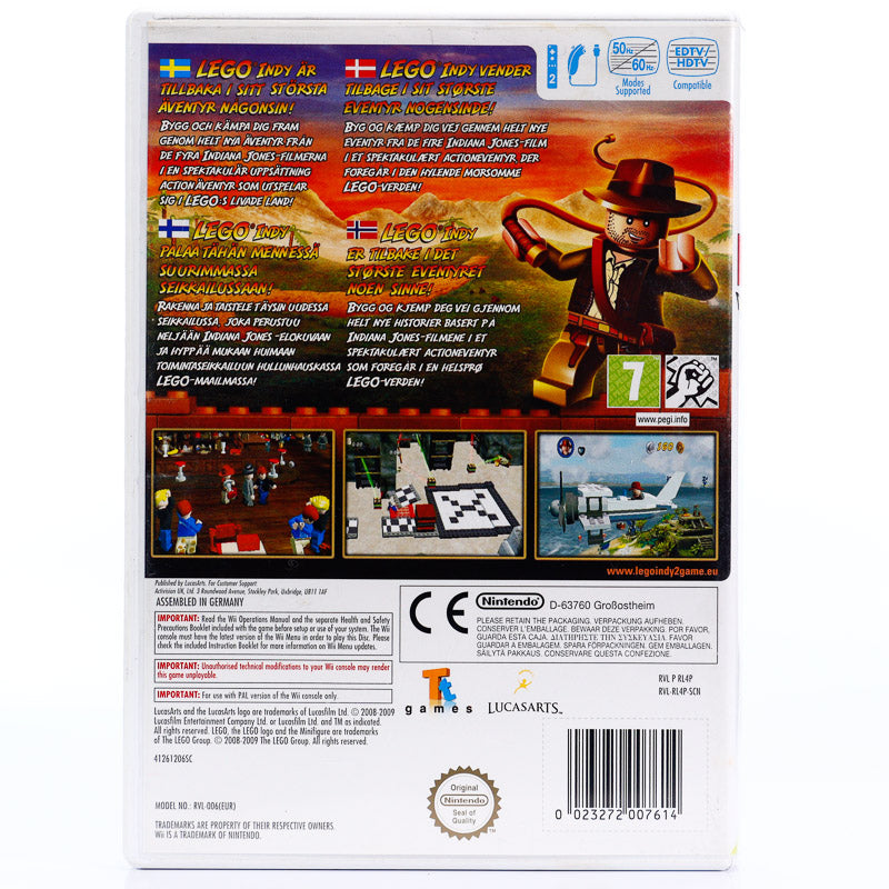 LEGO Indiana Jones 2: The Adventures Continues - Wii spill - Retrospillkongen