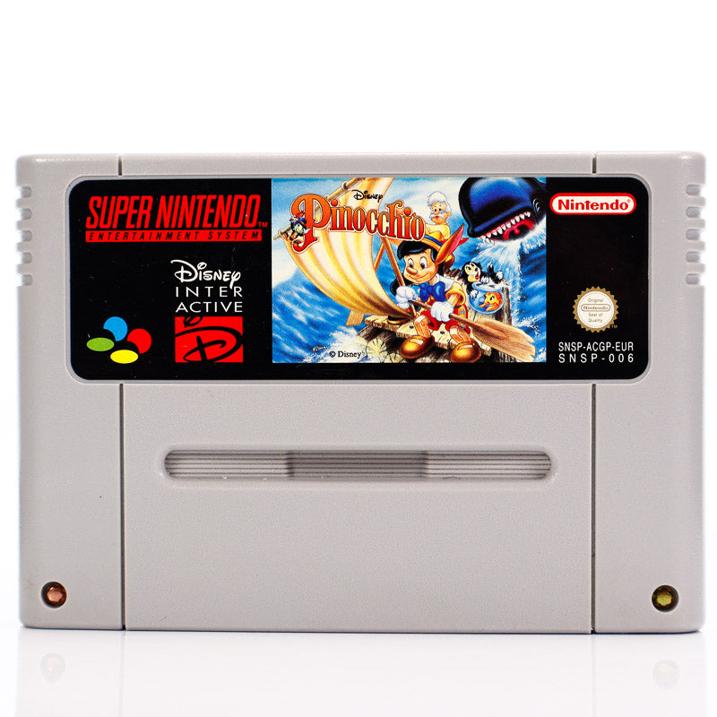 Pinocchio - SNES spill - Retrospillkongen