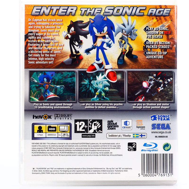 Sonic The Hedgehog - PS3 spill - Retrospillkongen