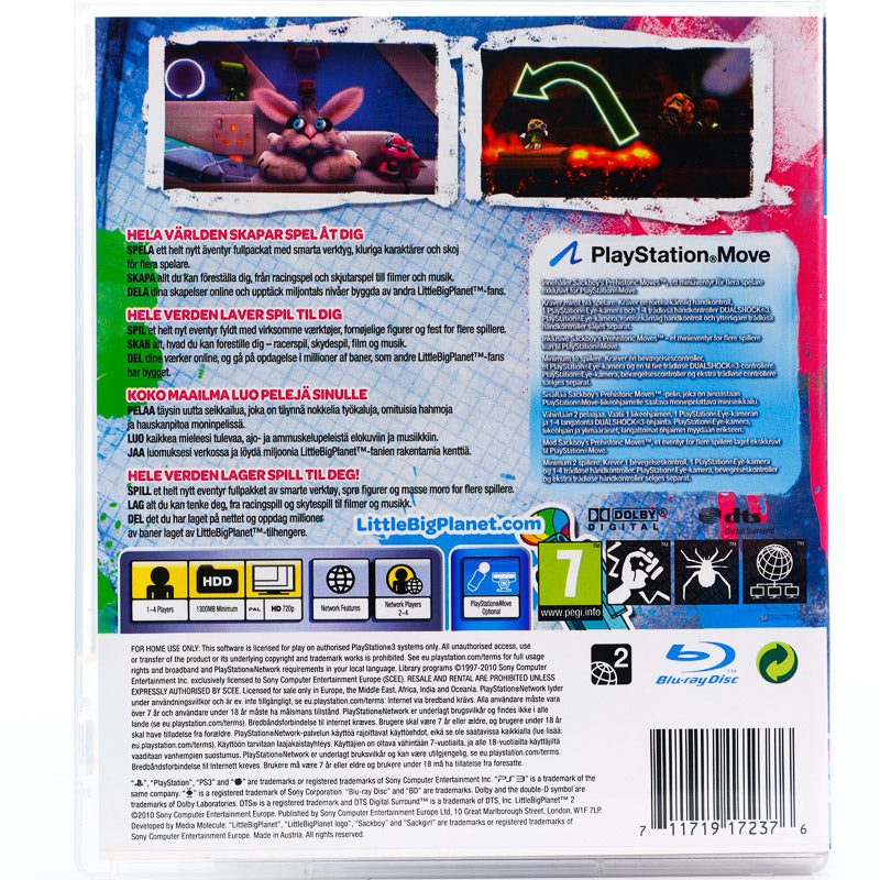 Little Big Planet 2 - PS3 spill - Retrospillkongen