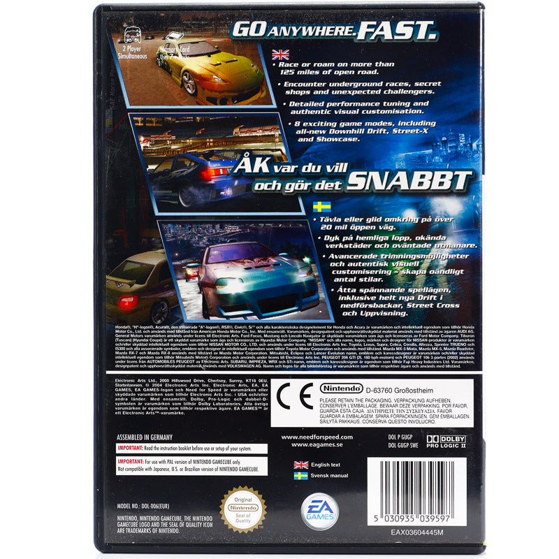 Need for Speed Underground 2 - Gamecube spill - Retrospillkongen