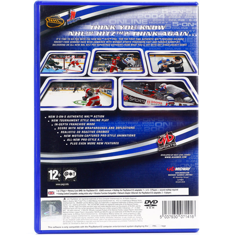 NHL Hitz Pro - PS2 spill - Retrospillkongen