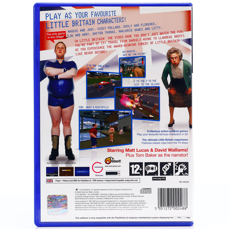 Little Britain: The Video Game - PS2 spill - Retrospillkongen