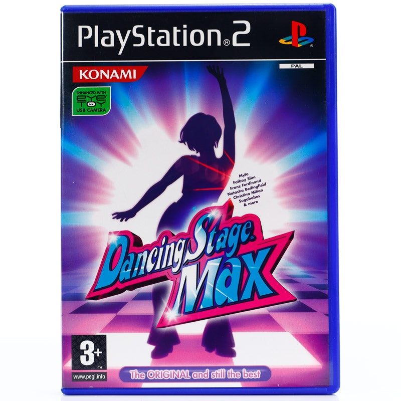 Dancing Stage Max Sur PS2 – Jeu De Danse PAL – Version Promo Presse