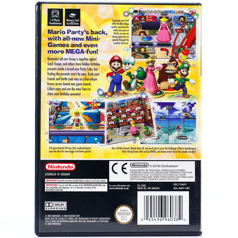 Mario Party 4 - Gamecube spill - Retrospillkongen