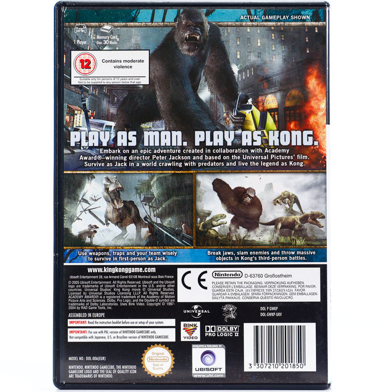 Peter Jackson's King Kong: The Official Game of the Movie - Gamecube spill - Retrospillkongen