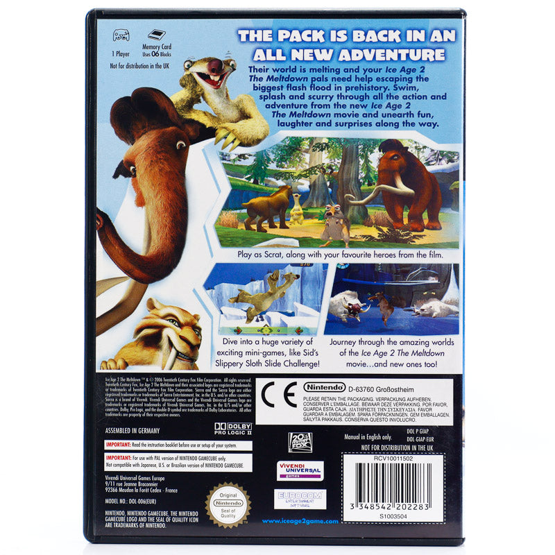 Ice Age 2: The Meltdown - Gamecube spill - Retrospillkongen