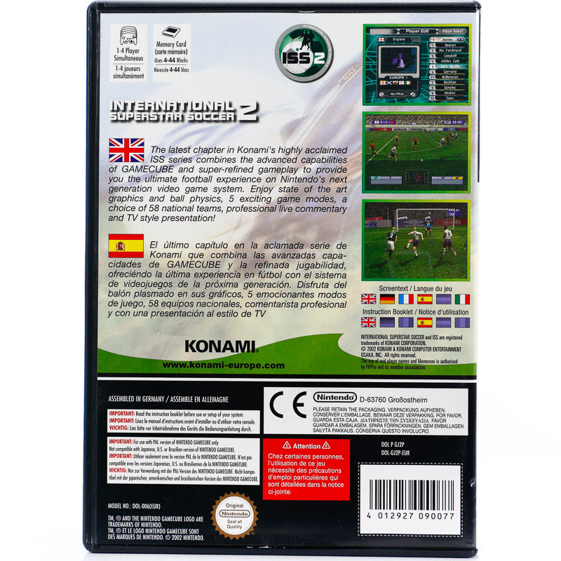 International Super Soccer 2 - Gamecube spill - Retrospillkongen