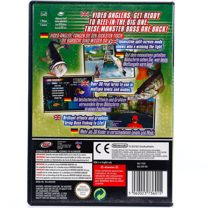 Top Angler: Real Bass Fishing - Gamecube spill - Retrospillkongen