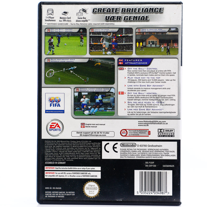 FIFA Football 2004 - Gamecube Spill - Retrospillkongen
