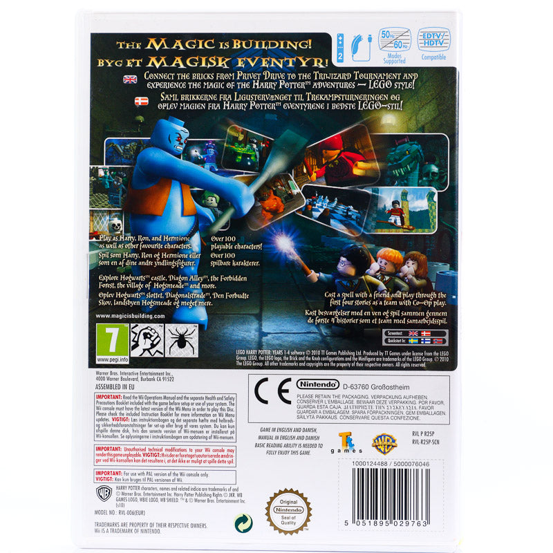 LEGO Harry Potter: Years 1-4 - Wii spill - Retrospillkongen
