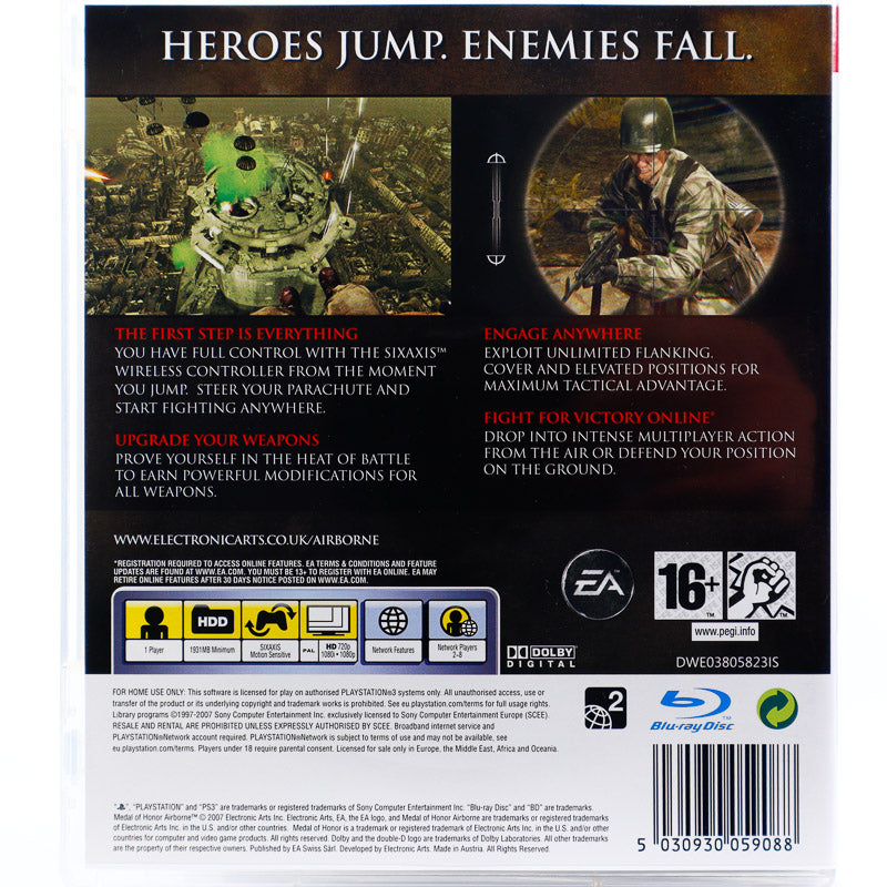 Medal of Honor Airborne - PS3 spill - Retrospillkongen