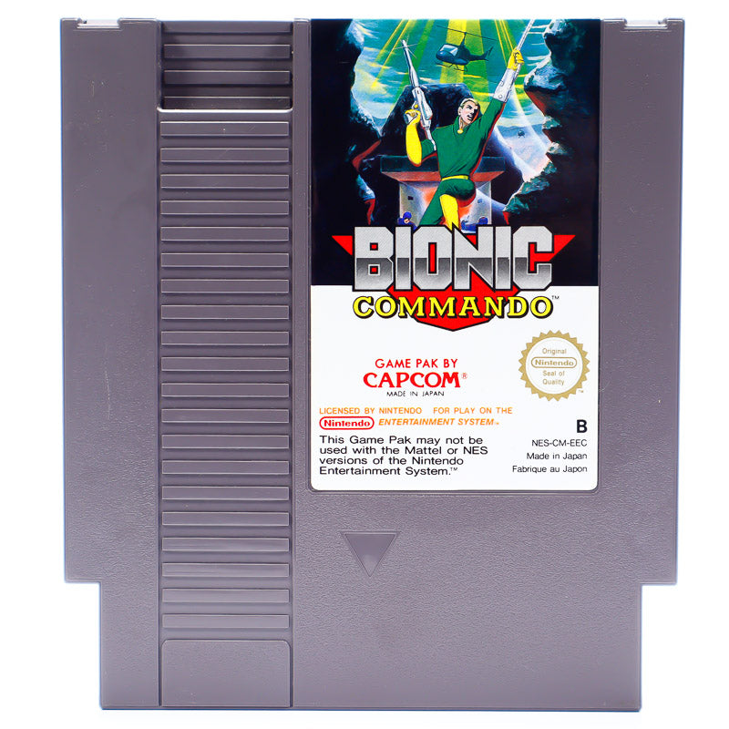 Bionic Commando - NES spill - Retrospillkongen