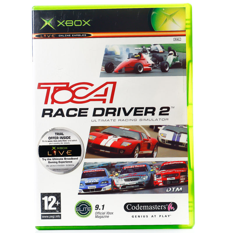 TOCA Race Driver 2 - Microsoft Xbox spill - Retrospillkongen
