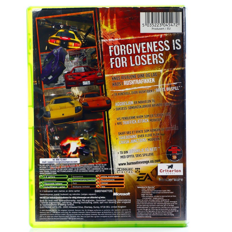 Burnout: Revenge - Original Xbox-spill - Retrospillkongen