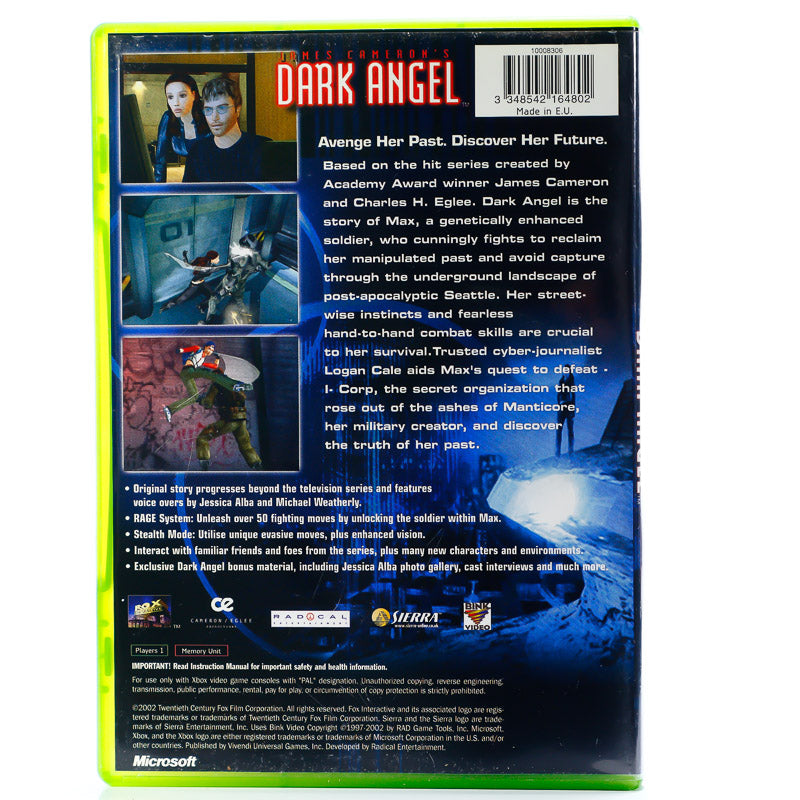 James Cameron's Dark Angel - Original Xbox-spill - Retrospillkongen