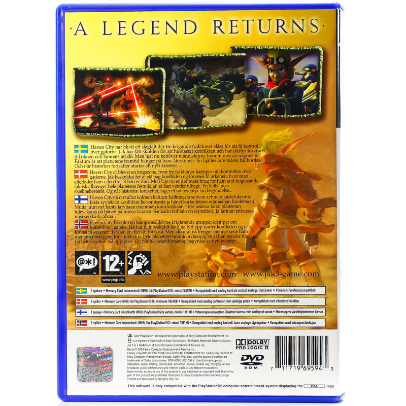 Jak 3 - PS2 spill - Retrospillkongen
