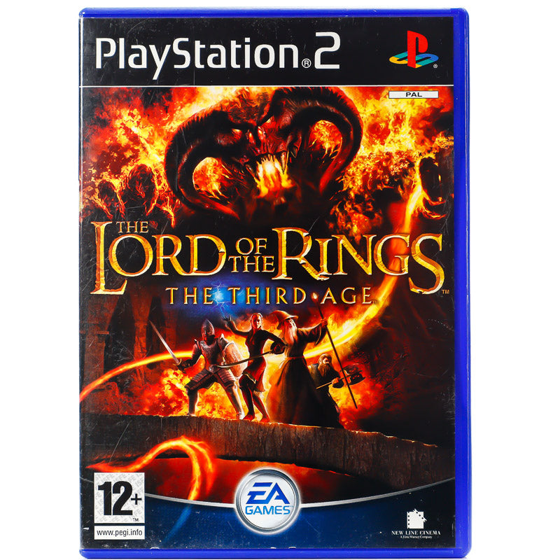 The Lord of the Rings: The Third Age - PS2 spill (Kun Cover) - Retrospillkongen
