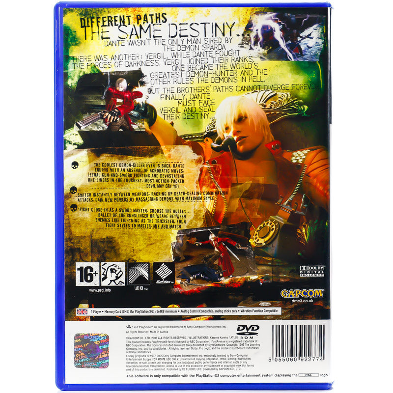 Devil May Cry 3: Dante's Awakening - PS2 spill - Retrospillkongen