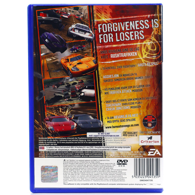 Burnout: Revenge - PS2 spill - Retrospillkongen