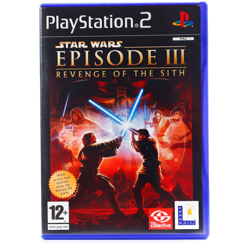 Star Wars: Episode III - Revenge of the Sith - PS2 spill - Retrospillkongen