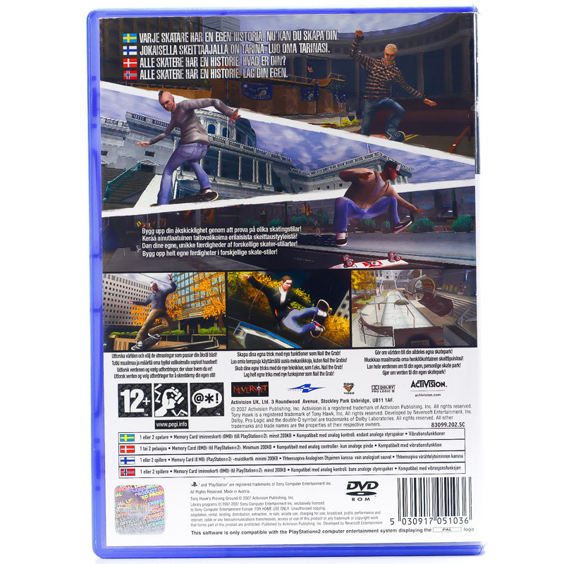 Tony Hawk's Proving Ground - PS2 spill - Retrospillkongen