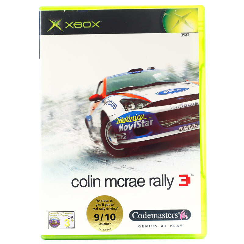 Colin McRae Rally 3 - Microsoft Xbox spill - Retrospillkongen