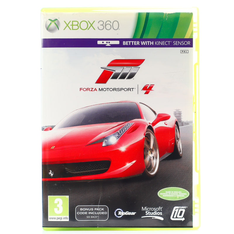 Forza Motorsport 4 - Xbox 360 spill - Retrospillkongen