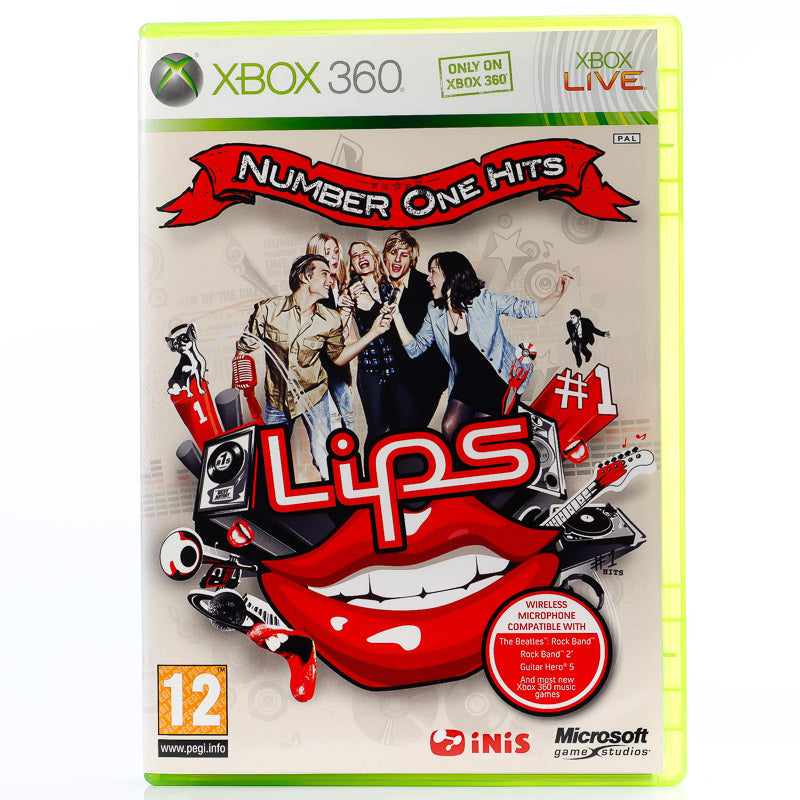 Pack Lips + Lips Number One Hits + 2 Micros XBOX 360 - Édition FR