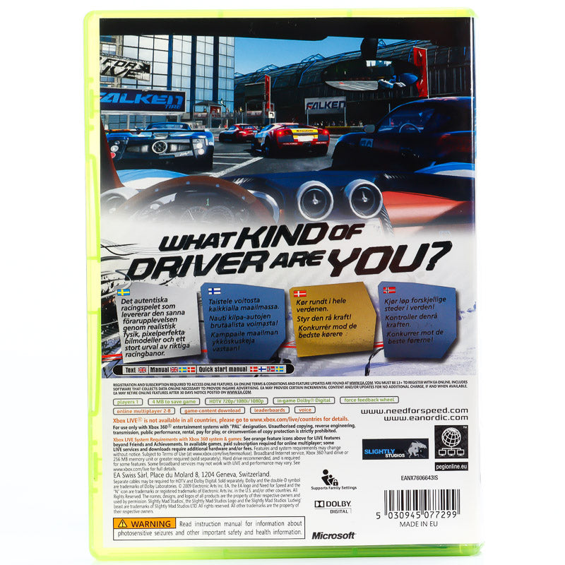 Need for Speed: Shift - Xbox 360 spill - Retrospillkongen