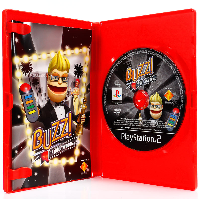 Buzz! The Hollywood Quiz - PS2 spill - Retrospillkongen