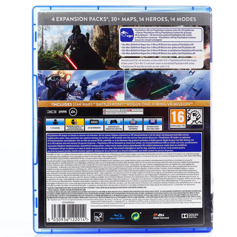 Star Wars: Battlefront - Ultimate Edition - PS4 VR spill - Retrospillkongen