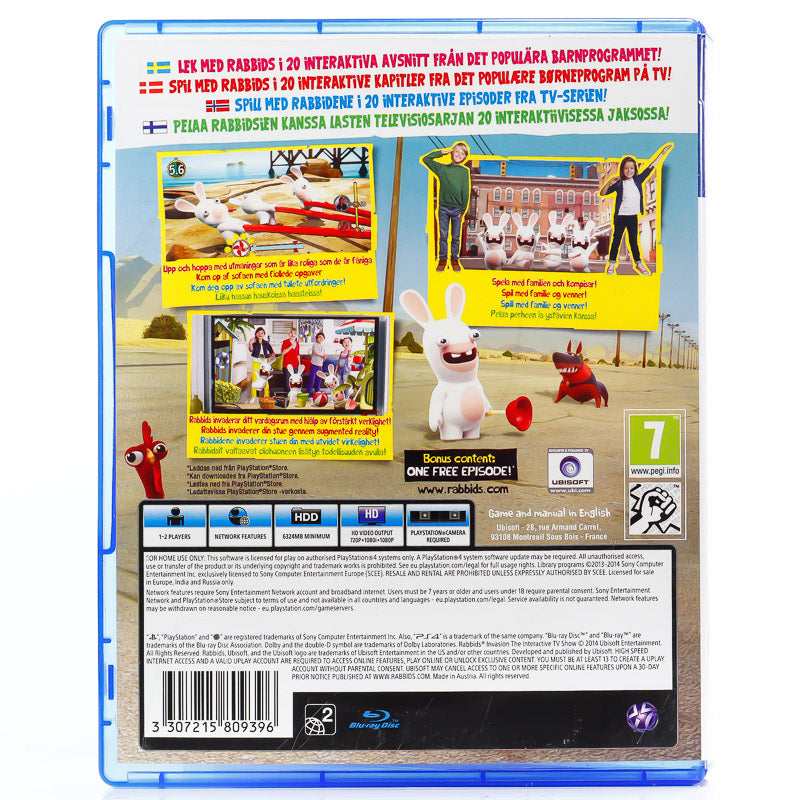 Rabbids Invasion: The Interactive TV Show - PS4 spill - Retrospillkongen