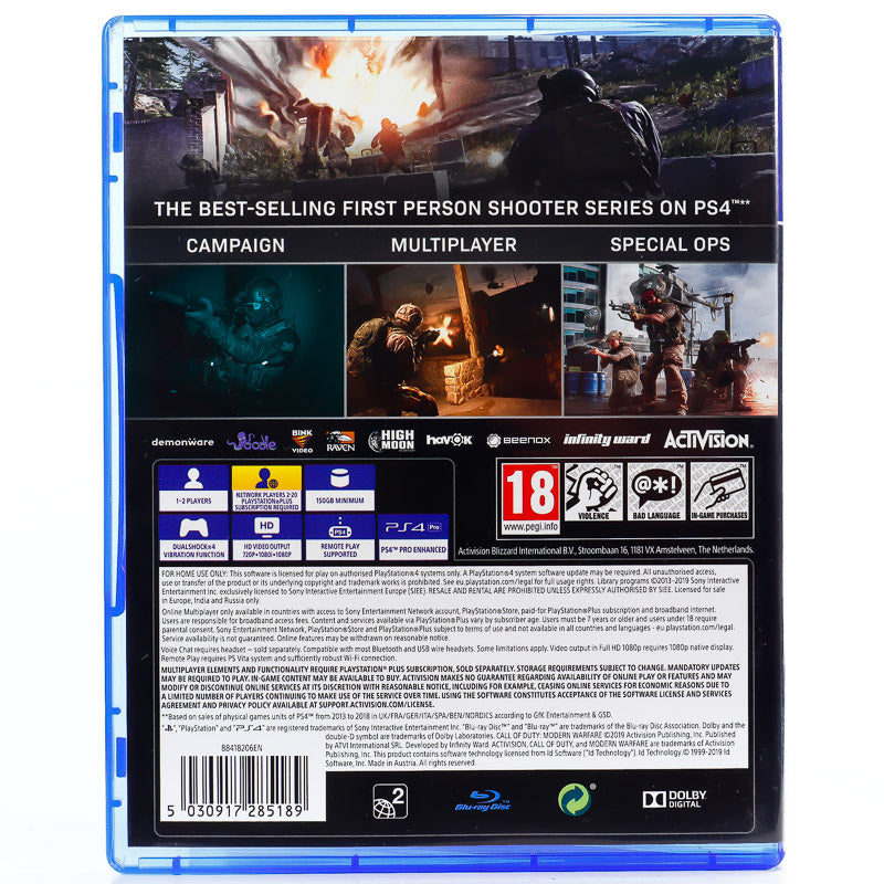 Call of Duty: Modern Warfare - PS4 spill - Retrospillkongen