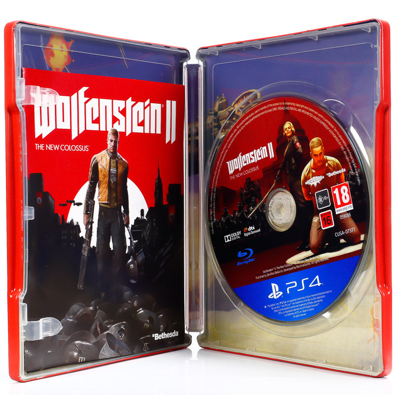 Wolfenstein II: The New Colossus | SteelBook - PS4 spill - Retrospillkongen